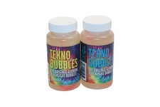 UV Glow Bubble Solution 4 oz Bottles Gold Blue Blacklight Bubbles 2 Pack