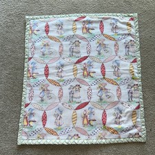 1980 s Holly Hobbie Handmade Wall Hanging, 22.5 L X 20 W