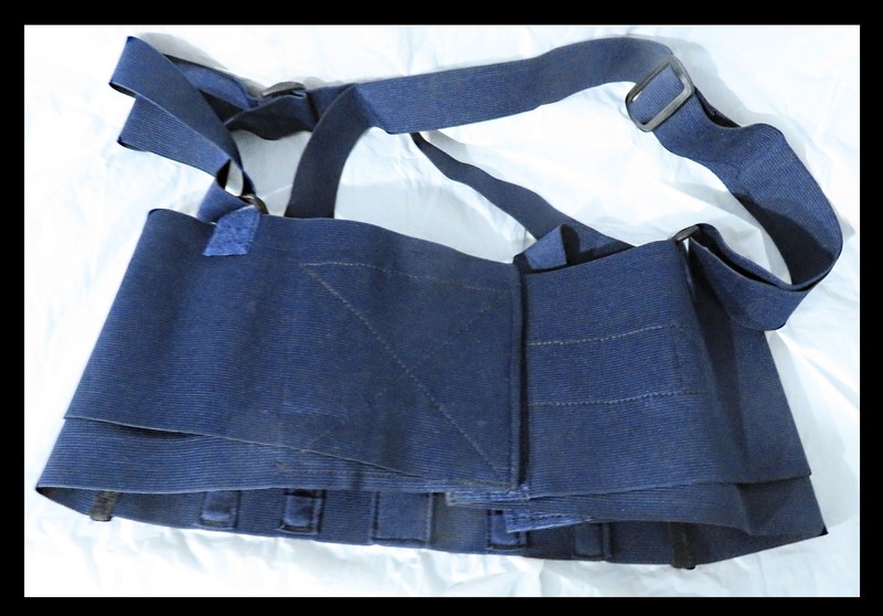 DELUXE LIFTING BACK SUPPORT WITH SUSPENDERS