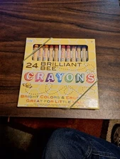 24 Brilliant Bee Crayons