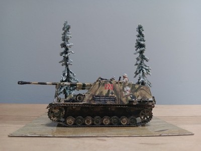 Krakow' 's.H.Pz.Jg.Abt.88.Alkett.Sdkfz.164'Nashorn'TD,m.4×Abb,Sud Polen'44/Dec