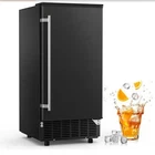 COWSAR15 in. 80 lb. /24H Freestanding/Built-in Ice Maker 25 lb. Storage,...
