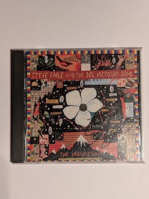 SIGNED INSERT BOOKLET The Mountain by Steve Earle/The Del McCoury Band