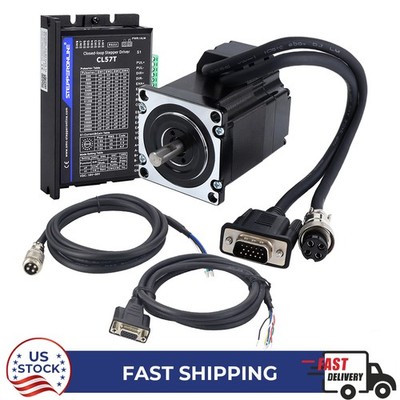 1 Axis Nema 23 Closed Loop Stepper 170oz.in Motor 4A Φ0.31in &Servo Driver Kit