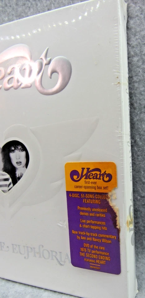Heart STRANGE EUPHORIA 3 CD & 1 DVD Box Set ~ 2012 NEW! Damaged Packaging 4 Disc - Image 2 of 4