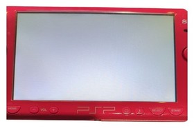 Sony PlayStation Portable PSP-2000 Console Handheld System Wi-Fi Deep Red