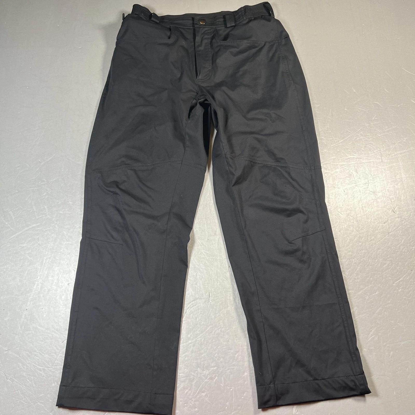 Duluth Trading Performance Pants Mens M X 30 Black Stretch Work Hiking Trail