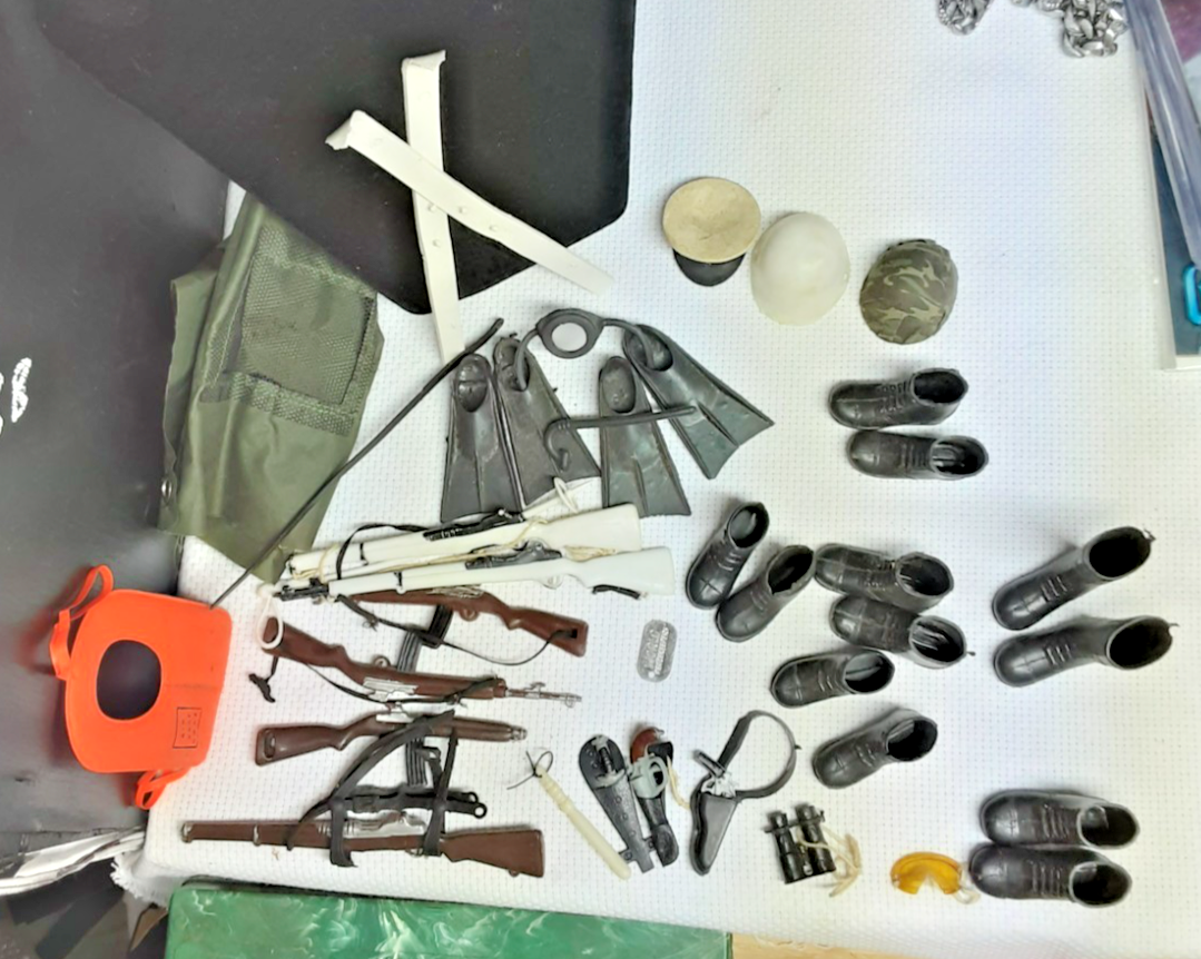 Vintage 1960s GI JOE Accessories Parts & Pieces Lot | eBay