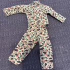 1964 Vintage GIJOE  Marine Camouflaged  Shirt and pants from basics set !! EX!