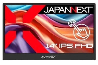 JAPANNEXT 14-Inch IPS Touchscreen Mobile Monitor Full HD 1080p HDR