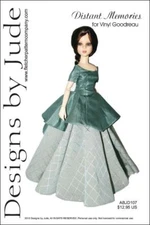 Doll Clothes Sewing Pattern, Memories for Vinyl ABJD Goodreau Dolls