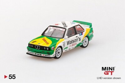 MINI GT BMW M3 E30 #6 WATSON'S TEAM SCHNITZER 1991 GUIA RACE