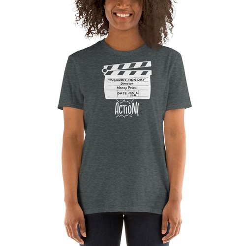 Anti Nancy Pelosi Shirt Sarcastic January 6th Insurrection Day Graphic Tee Shirt - Picture 3 of 12