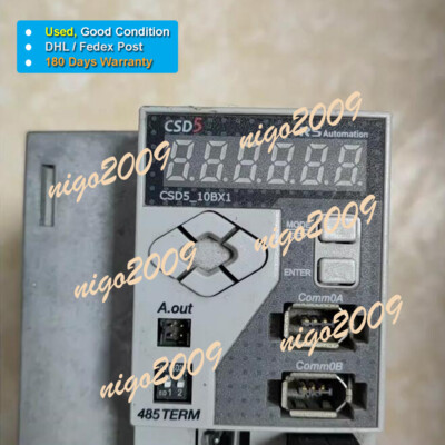 100% Tested CSD5-10BX1 Single Axis Servo Drive 1KW CSD5_10BX1 180-days Warranty