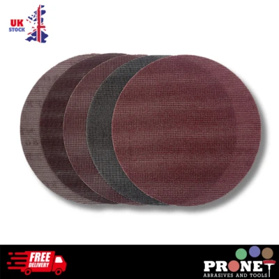 150mm PRONET MaxNet Dust-Free Sanding Discs P40 - P3000 Packs of 10 & 50