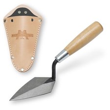 Archaeology Pointing Trowels, Wood Trowel Handle, 57mm Width, 114mm Length, With