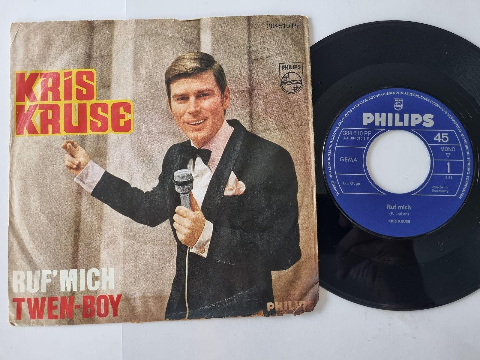 7"" Single Kris Kruse - Ruf' mich Vinyl Germany