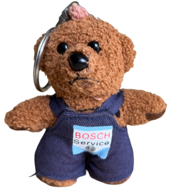 Bosch Service Teddy Bär Schlüsselanhänger 8cm Anhänger Werbeartikel Werkstatt