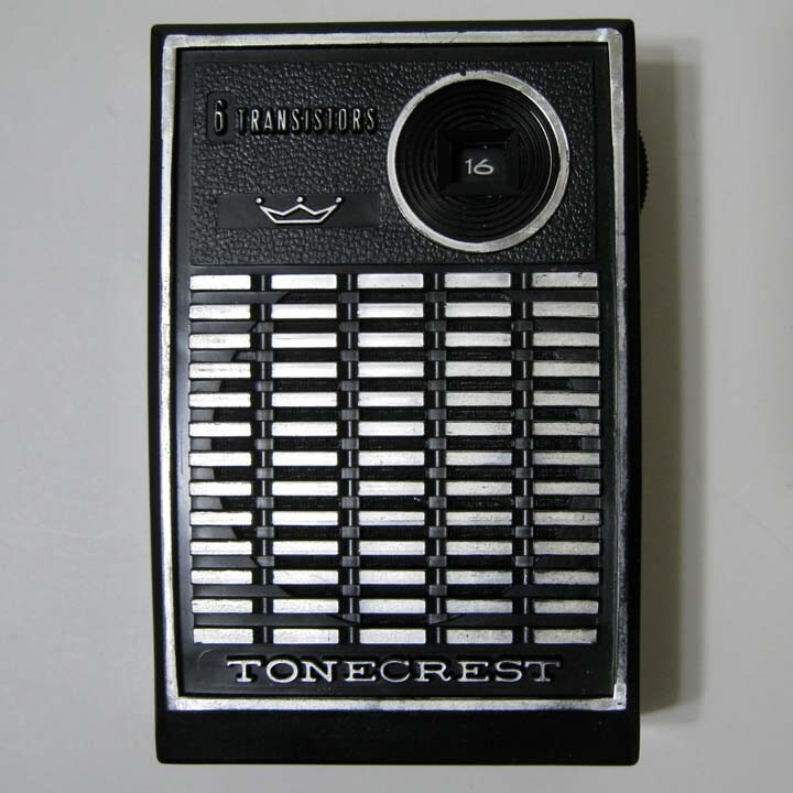 Tonecrest JIS006P Transistor Radio - Antique With Box And