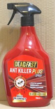 Deadfast. Ant Killer Plus Spray. 750 ml Trigger Spray Bottle. New.