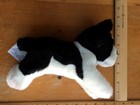 Yomiko Classics Boston Terrier Dog Plush Toy Stuffed Animal Black & White 11" — photo 7
