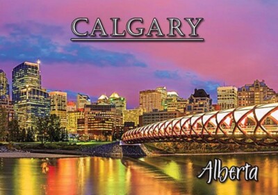 Calgary Canada Foto XL Magnet Kanada Souvenir Fridge (444)
