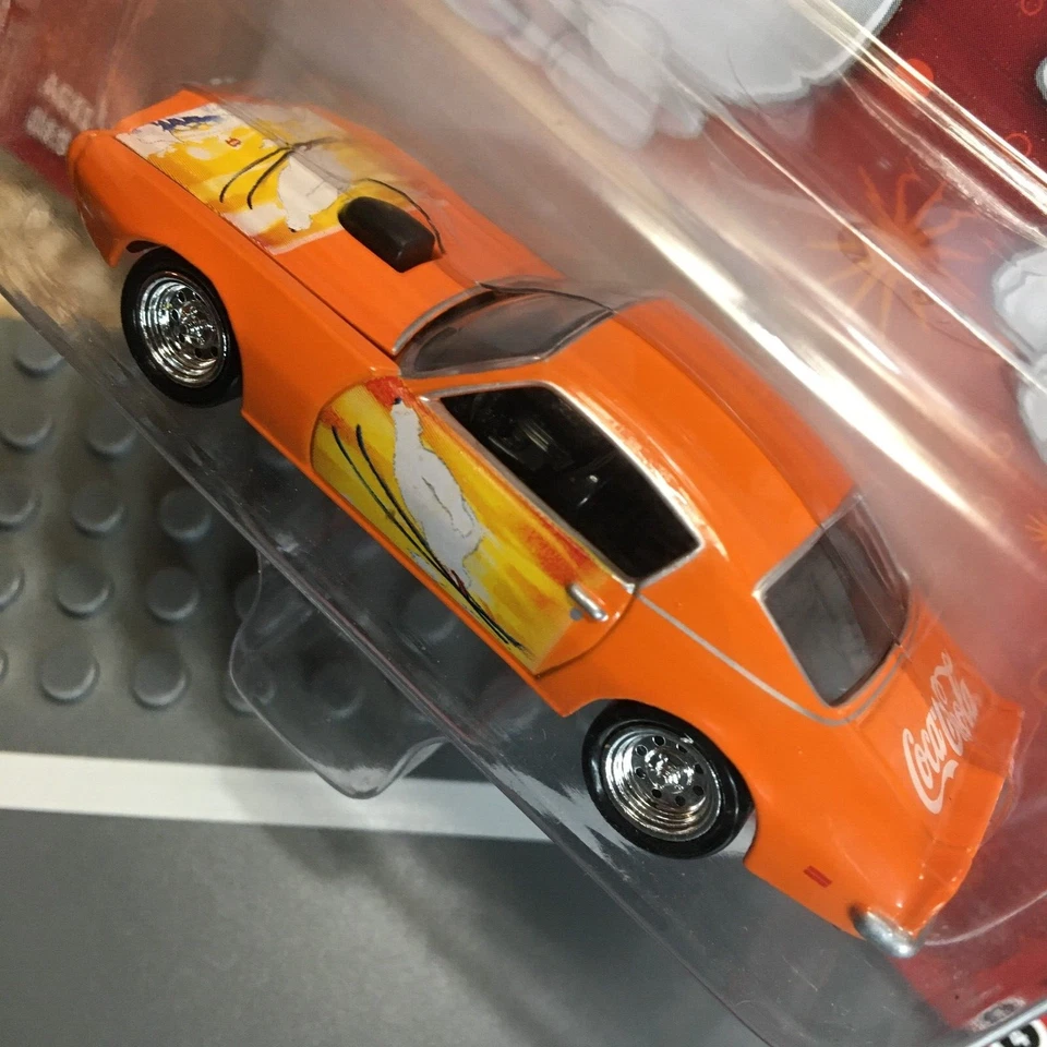 Johnny Lightning Coca Cola Vintage Die Cast 1972 Pontiac Firebird - Image 2 of 3