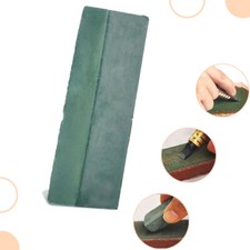 New Leather Strop Sharpening Abrasive Polishing Compounds Wax Leathercraft Green