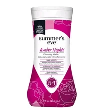 NEW! SUMMER'S EVE (9 Oz) Bottle ●AMBER NIGHTS● 5-In-1 Feminine Cleansing Wash🫧.