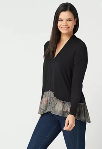 Lori Goldstein Rayon 230 Cardigan 