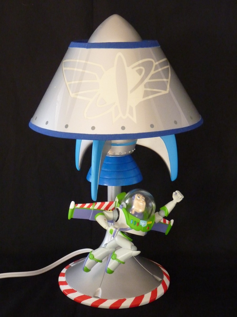 Disney Toy Story Buzz Lightyear Rocket Table Lamp | eBay