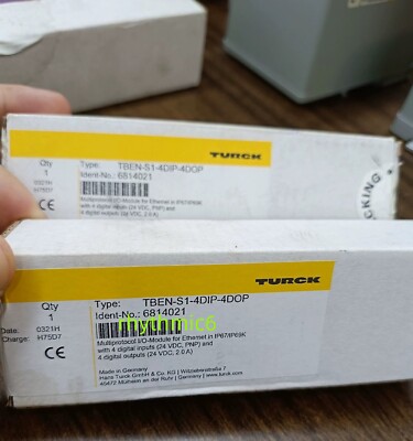 1pc Brand New TBEN-S1-4DIP-4DOP module Fast DHL or FedEx