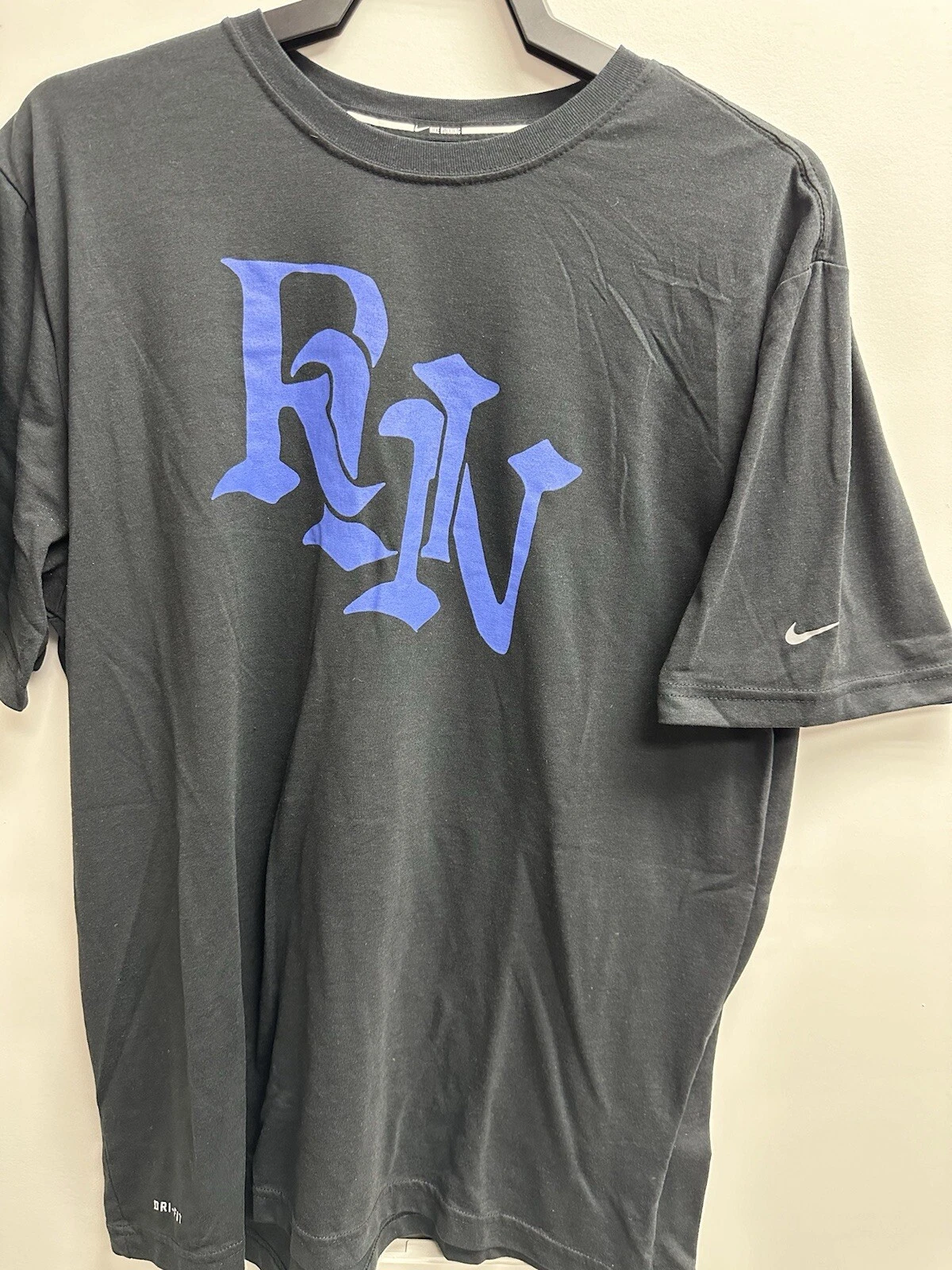 Nike Running Dri-Fit Men's Graphic Logo T Shirt Size XL 682954-010
