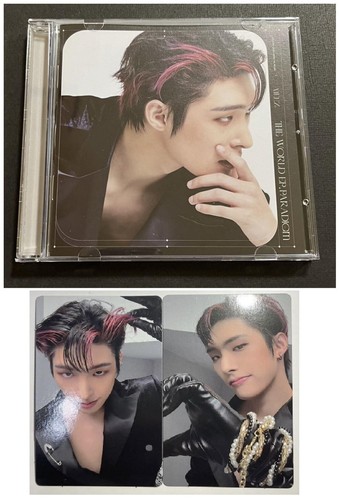 EP ATEEZ THE WORLD. PARADIGMA SOLO ver. CD + JUEGO OFICIAL DE TARJETAS DE FOTO - Imagen 31 de 46
