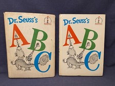 1963 1st Ed Dr. Seuss's ABC HC DJ Dust Jacket 195/195 B-30 Beginner Book