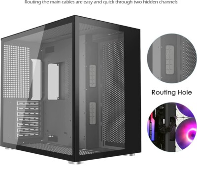 SZD S580 ATX Mid-Tower PC Gaming Case