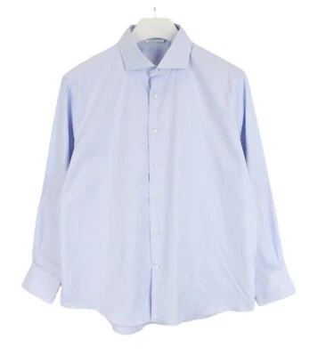 Chemise Formelle Slim Fit SUITSUPPLY Pour Homme 2XL Col Cutaway Bleu Boutonnée - Photo 1/4