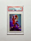 1990-91 NBA Hoops - Art Card Team Checklist #358 Michael Jordan PSA 9