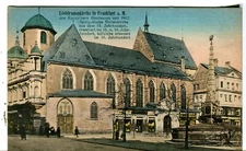Germany AK Frankfurt am Main 60311 Liebfrauenkirche Kapuziner Kloster Holzgraben