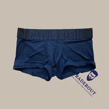 Calvin Klein CK men navy blue intense power microfiber trunk underwear S M L