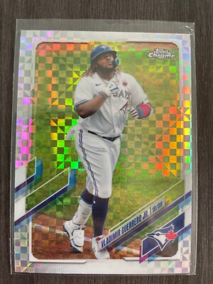 2021 Topps Chrome Vladimir Guerrero Jr. X-fractor Refractor #167  (vXT)