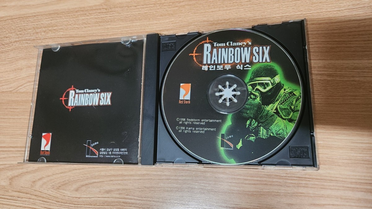 Tom Clancy's Rainbow Six old PC game korean CD | eBay