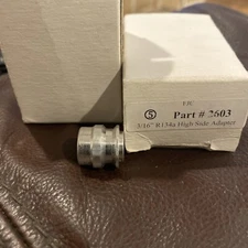 (5) Five A/C Repair Tool FJC, Inc. 2604 1/4" R134a High Side Adapters
