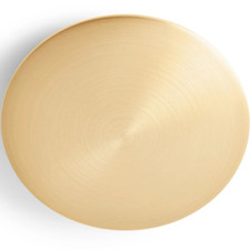 Signature Hardware SH439071BG Finished Tub Drain Cap, Brushed Gold