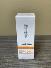 LANBENA Antioxidant Vitamin C Serum - 20% Ascorbic Acid / Vitamin E & Quercetin