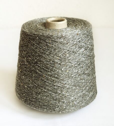 Linen Sequin Knitting Yarns, 620 grams / 1.37 lb - Picture 1 of 4
