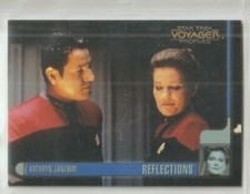 1998 Sky Box Star Trek Voyager Profiles Trading Card Kate Mulgrew Janeway #08