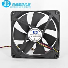 JSL JDH14025B 12V 0.80A 14CM 4-Wire PWM High Airflow Cooling Fan