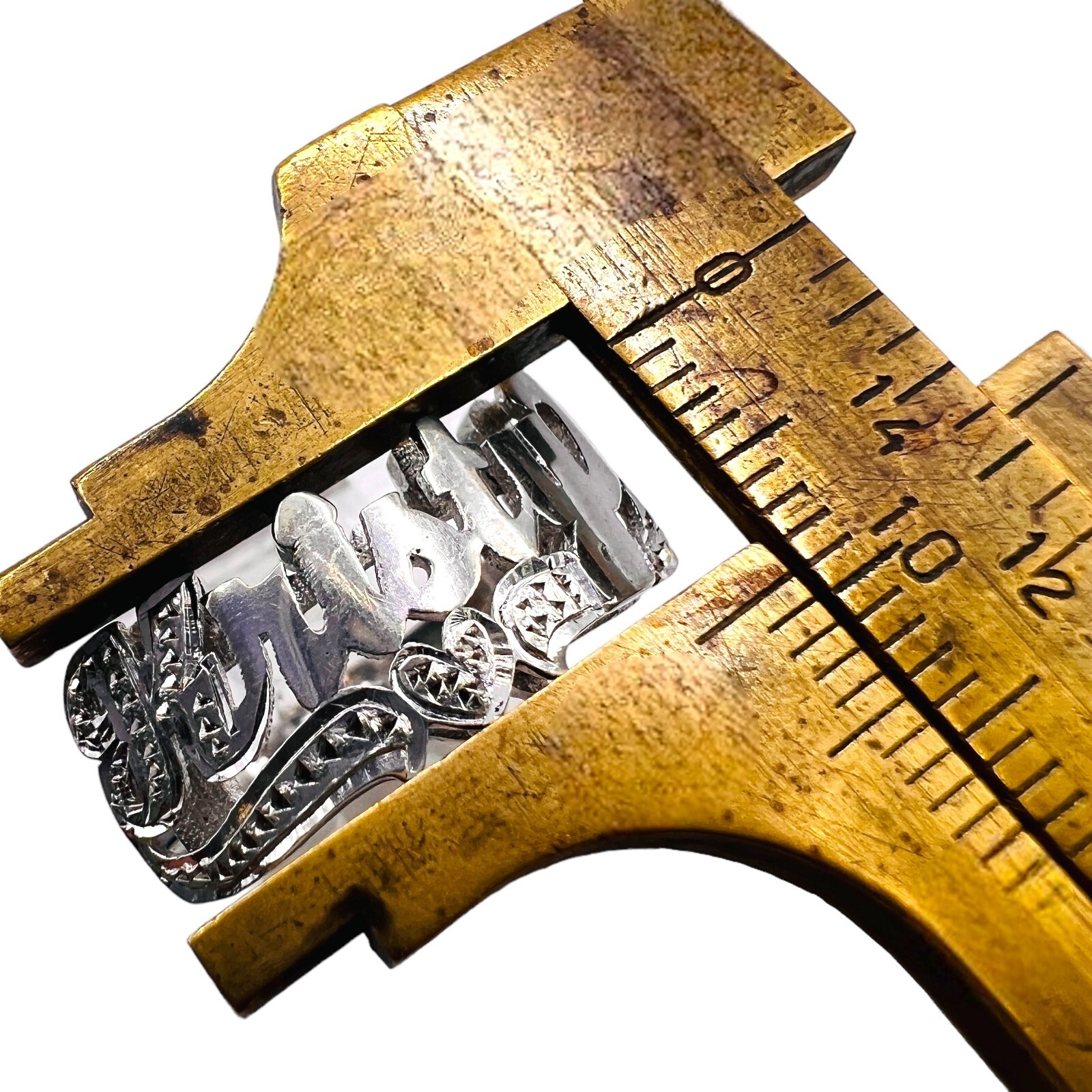 KRISTY Name Plate Ring Solid Silver Sterling 925 … - image 16