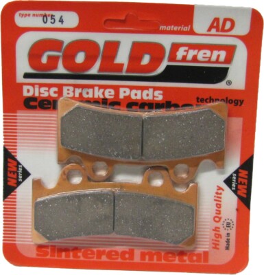 Goldfren Bremsbeläge vorne für Performance Machine Bremssattel 125 x 6QC